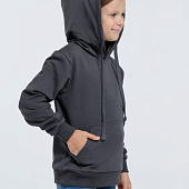 Худи детское Kirenga Kids 2.0, темно-серое (графит)