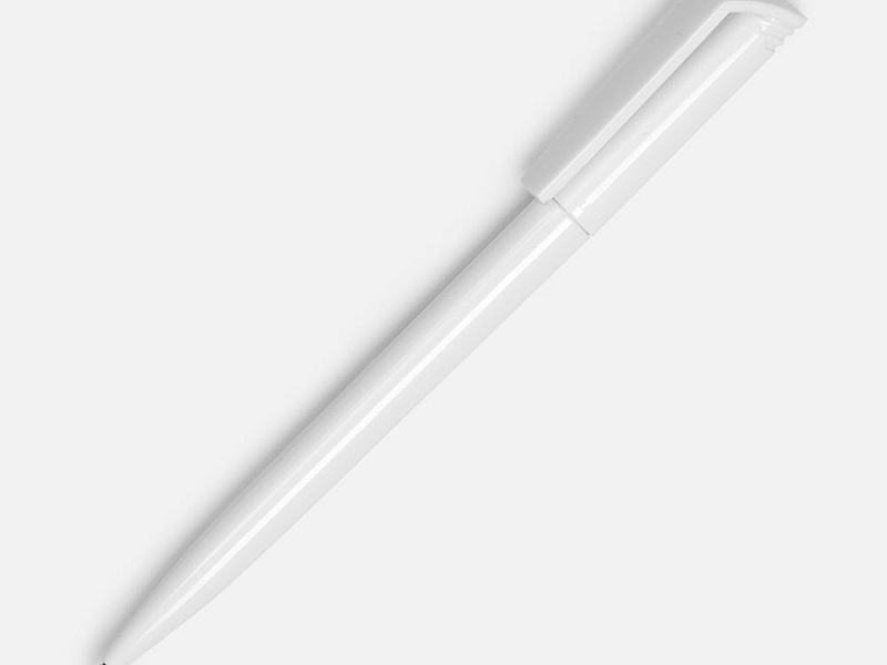 Ручка шариковая Flip, белая