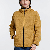 Куртка с капюшоном унисекс Gotland, горчичная