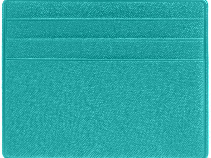 Чехол для карточек Devon, бирюзовый