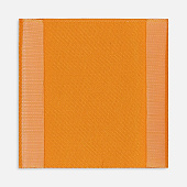 Лейбл тканевый Epsilon, L, оранжевый