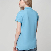 Рубашка поло женская Virma Lady, голубая