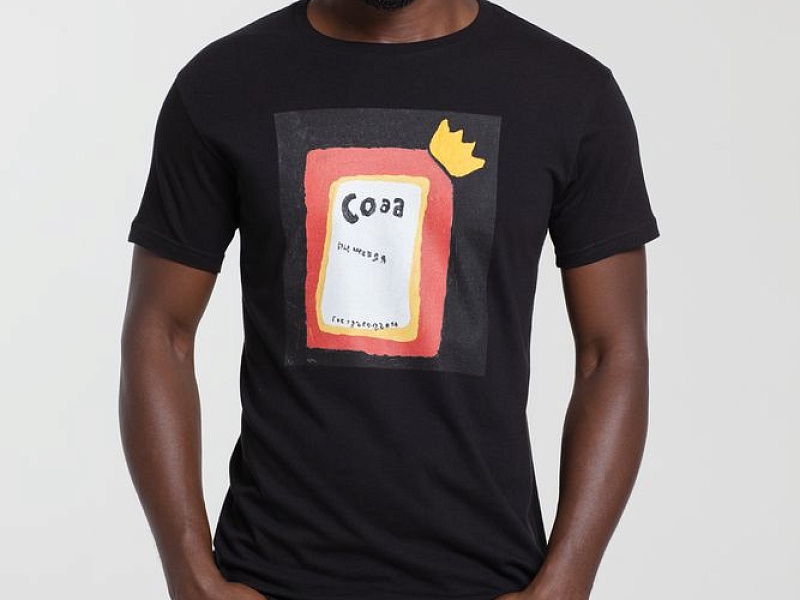 Футболка «Сода», черная