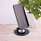 Подставка для смартфона Smartic, черный металлик