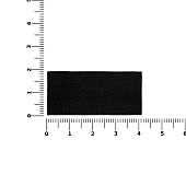 Лейбл тканевый Epsilon, XXS, черный