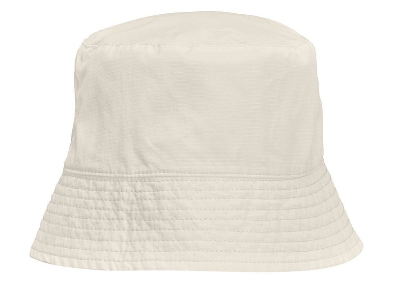 Панама Nylon двусторонняя, молочная с розовым