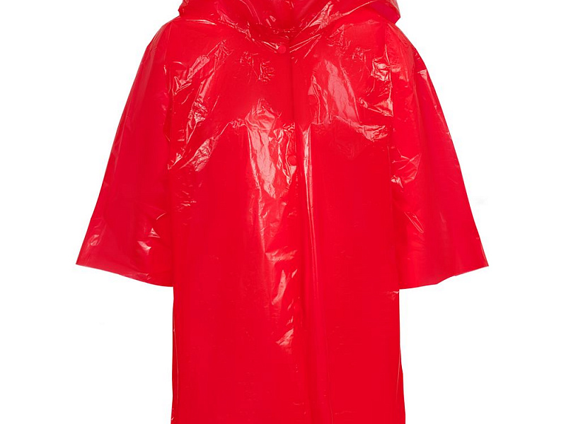 Дождевик-плащ детский BrightWay Kids, красный