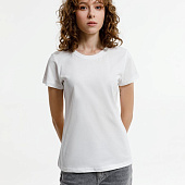 Футболка женская T-bolka Lady, белая (белоснежная)