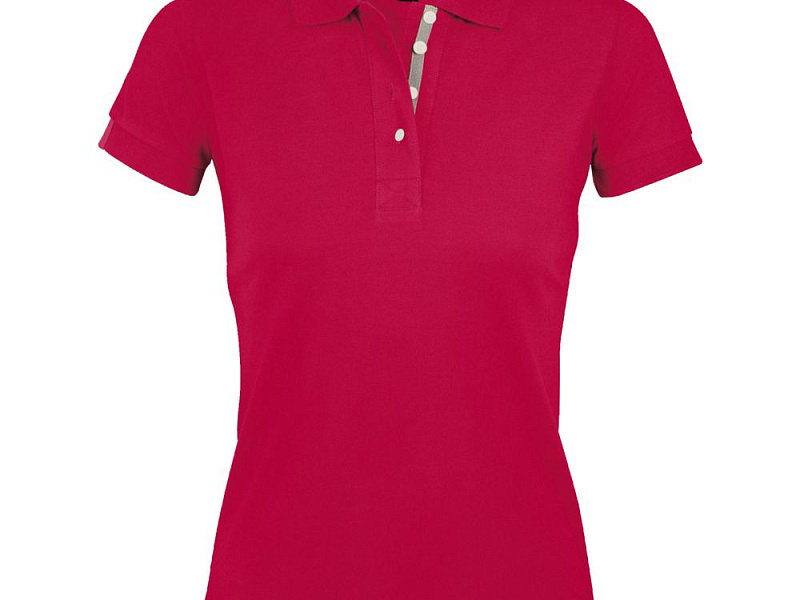 Рубашка поло женская Portland Women 200 красная