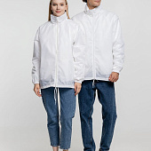 Ветровка унисекс Shift, белая