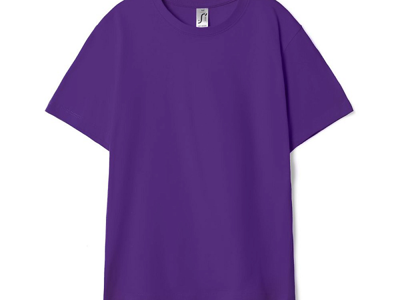 Футболка детская Regent Kids 150, темно-фиолетовая