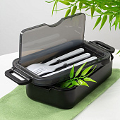 Ланчбокс Pranzo, черный