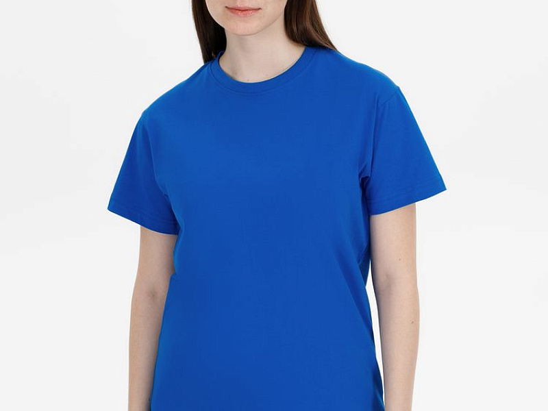 Футболка унисекс T-Bolka 180, ярко-синяя