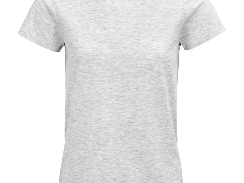 Футболка женская Pioneer Women, светло-серый меланж