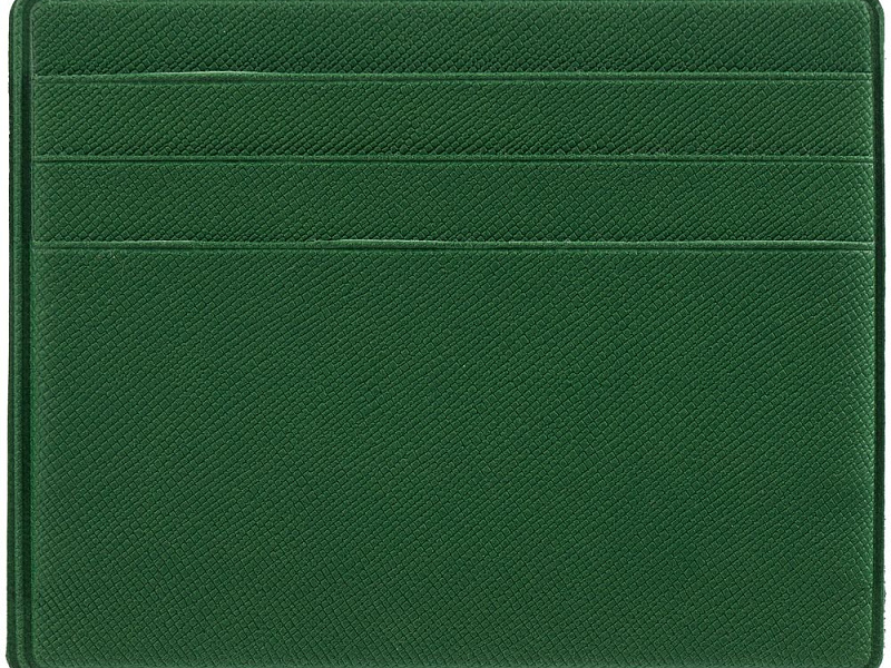 Чехол для карточек Devon, темно-зеленый