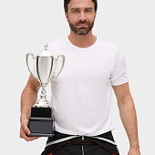 Кубок Grandee, серебристый