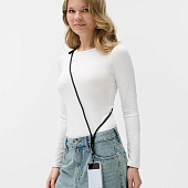 Кабель-ланьярд energyFlex Power Delivery 60 Вт, черный