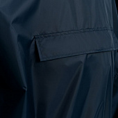 Дождевик-анорак Alatau, укороченный, темно-синий, единый размер