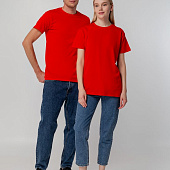 Футболка унисекс T-bolka 140, красная