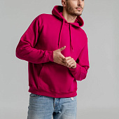 Толстовка с капюшоном Snake II ярко-розовая (фуксия)