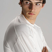 Свитшот унисекс Vozduh, молочно-белый