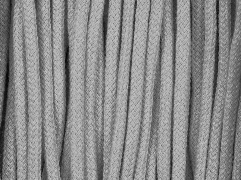 Круглый шнур Lasso M, серый, 90 см