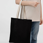 Холщовая сумка на плечо Juhu, черная