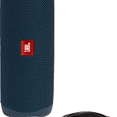 Беспроводная колонка JBL Flip 5, синяя