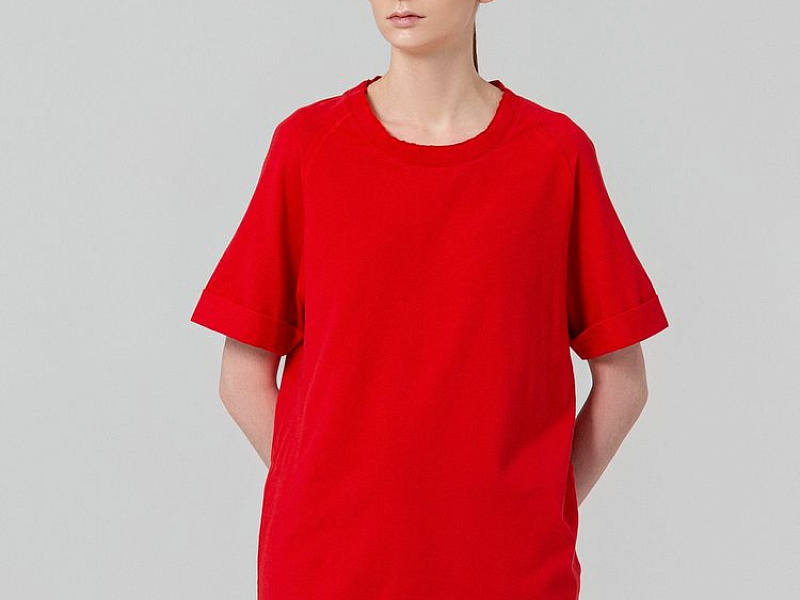 Футболка унисекс Vozduh 1.0, красная