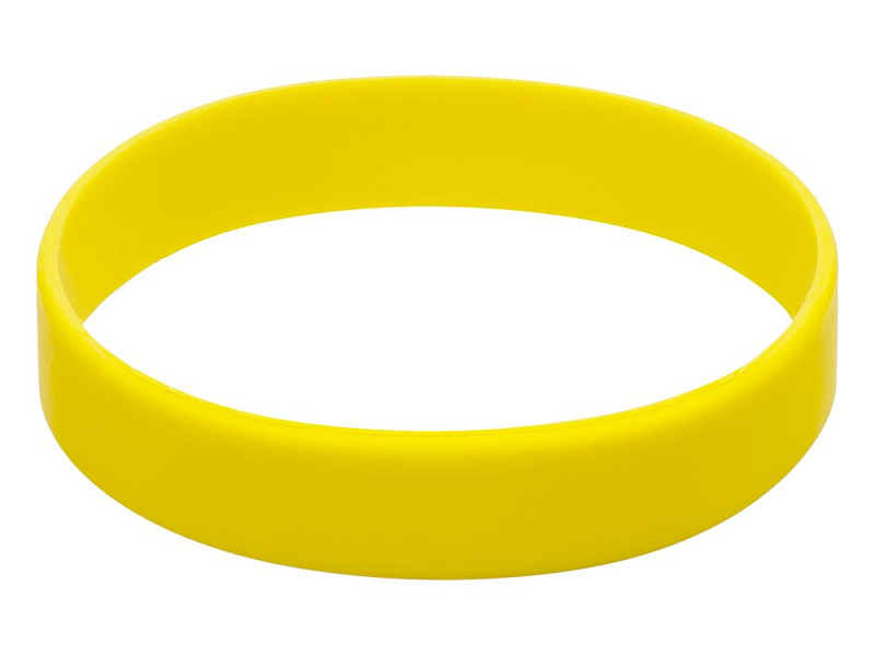 Силиконовый браслет Valley, желтый