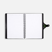 Ежедневник Strep Front на заказ, недатированный, зеленый