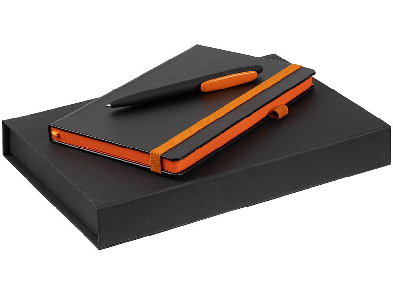 Набор Ton, черный с оранжевым