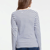 Футболка женская Grand Granat, белая с синим