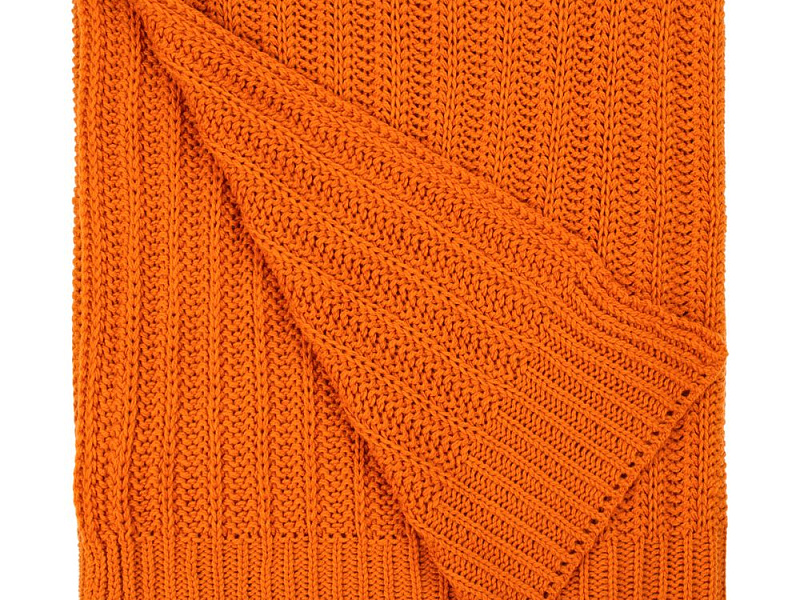 Плед Termoment, оранжевый (терракот)