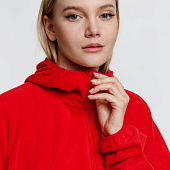 Анорак флисовый унисекс Fliska, красный