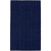 Плед Snefald, темно-синий