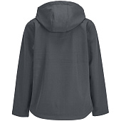 Куртка софтшелл с капюшоном женская Race Women, темно-серая