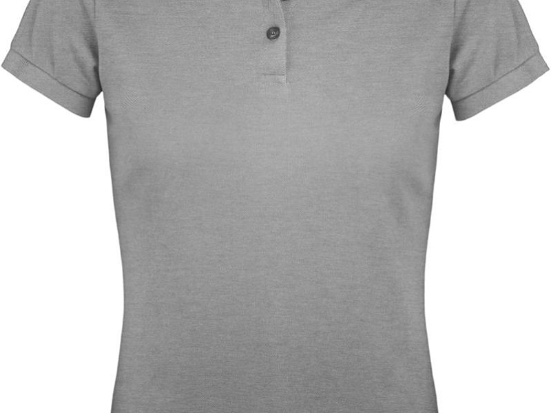 Рубашка поло женская Prime Women 200 серый меланж