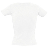 Футболка женская с круглым вырезом Lady 220 белая