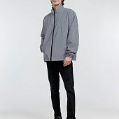 Ветровка Manifest 2.0 из светоотражающей ткани, серая