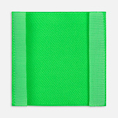 Лейбл тканевый Epsilon, L, зеленый неон