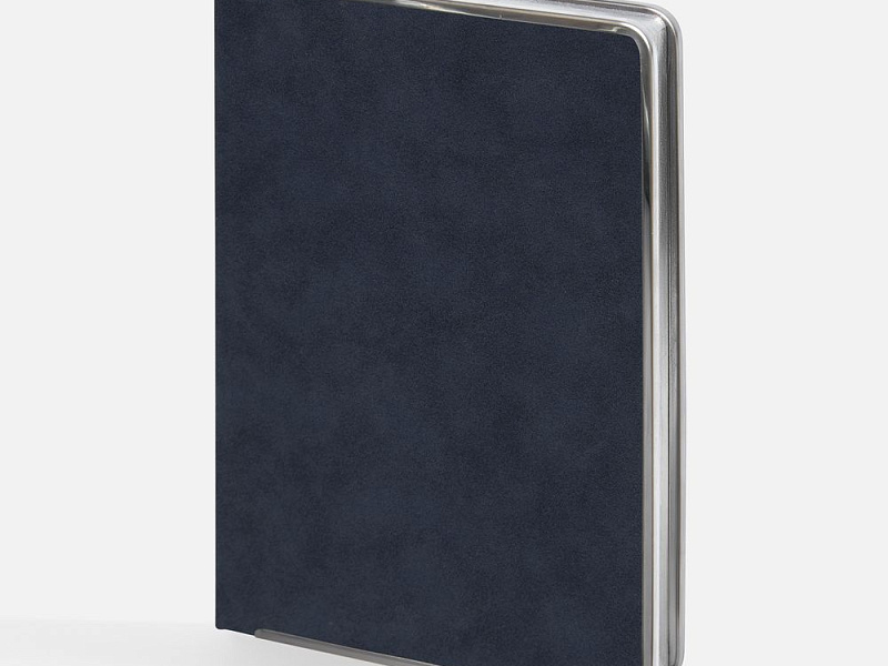 Ежедневник Metal Frame на заказ, датированный, синий