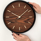 Часы настенные Echo, палисандр