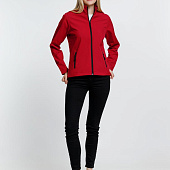 Куртка софтшелл женская Race Women красная