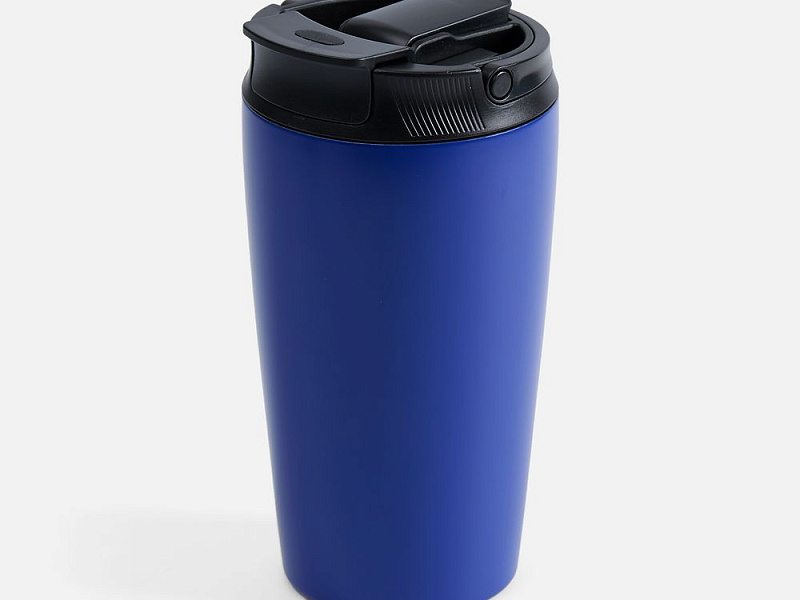 Термостакан с двумя поильниками Duetta, синий