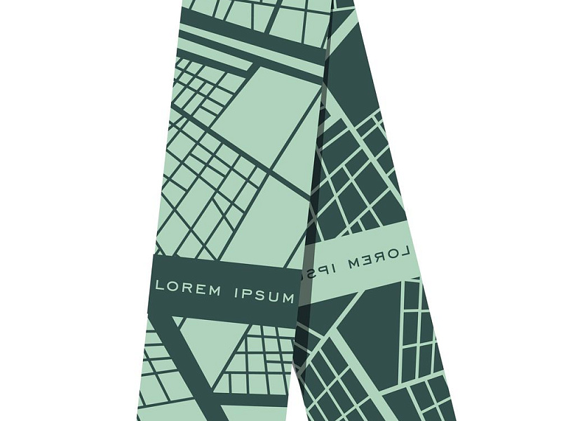 Шарф на заказ Tricksy Light, S, акрил