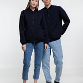 Бомбер Graduate, темно-синий