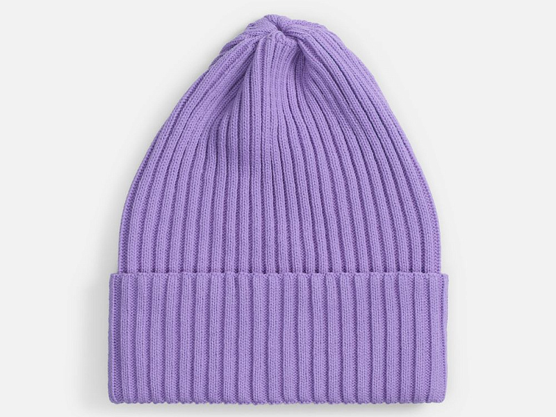 Шапка Yong, сиреневая