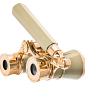 Театральный бинокль-лорнет Broadway 325E, золотистый