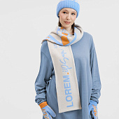 Шарф Joyful на заказ, XL, полушерсть